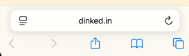 Safari's bottom toolbar with the Share button circled